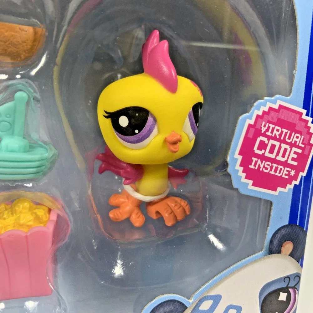 Littlest Pet Shop Pet Pairs Series 2 - Capybara #90 and Parakeet #91 Jungle Pals